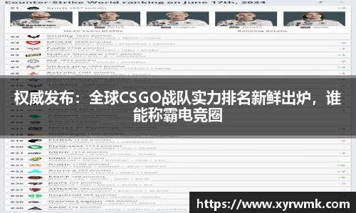 权威发布：全球CSGO战队实力排名新鲜出炉，谁能称霸电竞圈